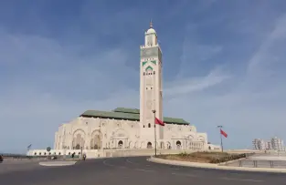 Hassan II Mosque Casablanca one of the largest mosques in the world