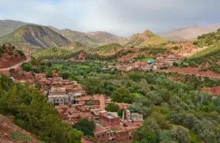 Ourika Valley and Atlas Mountains on a private Morocco itinerary from Marrakech
