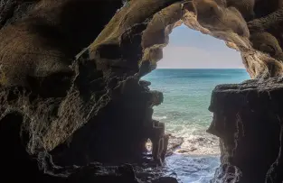 The famous Caves of Hercules near Tangier Morocco
