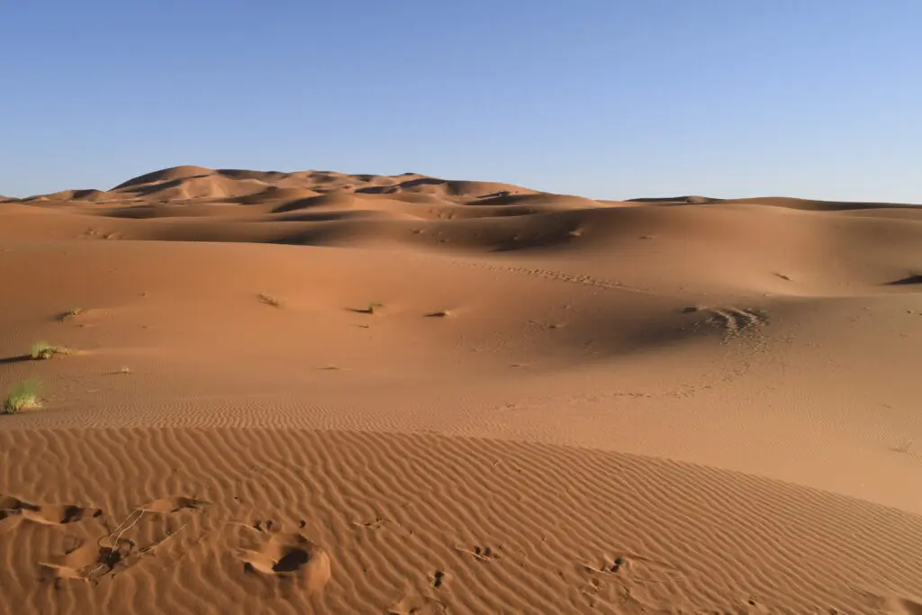 Merzouga Sahara Desert on a Morocco Multi Day Tour