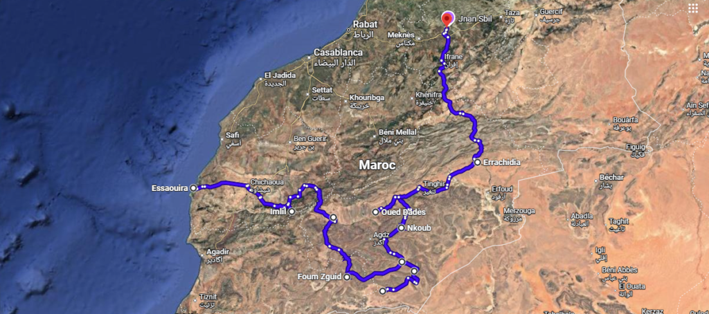 10 Days Morocco Tour from Essaouira to Fes
