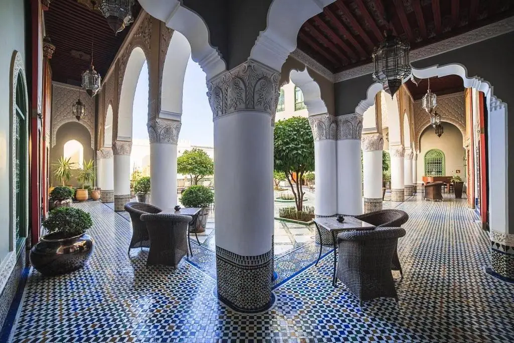 Luxury riad accommodation during a Morocco multi day tour