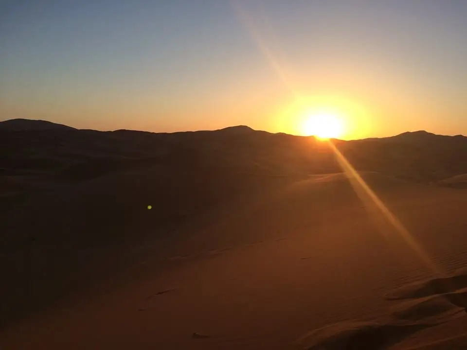 Camel trekking during a Morocco desert tour