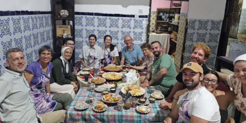 Traditional riad included in an Imperial Cities of Morocco Private Tour