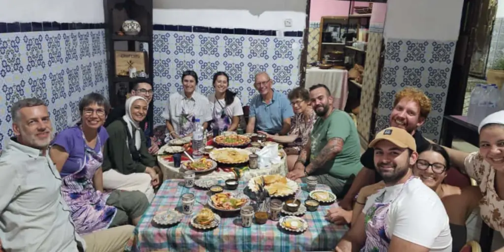 Traditional riad included in an Imperial Cities of Morocco Private Tour
