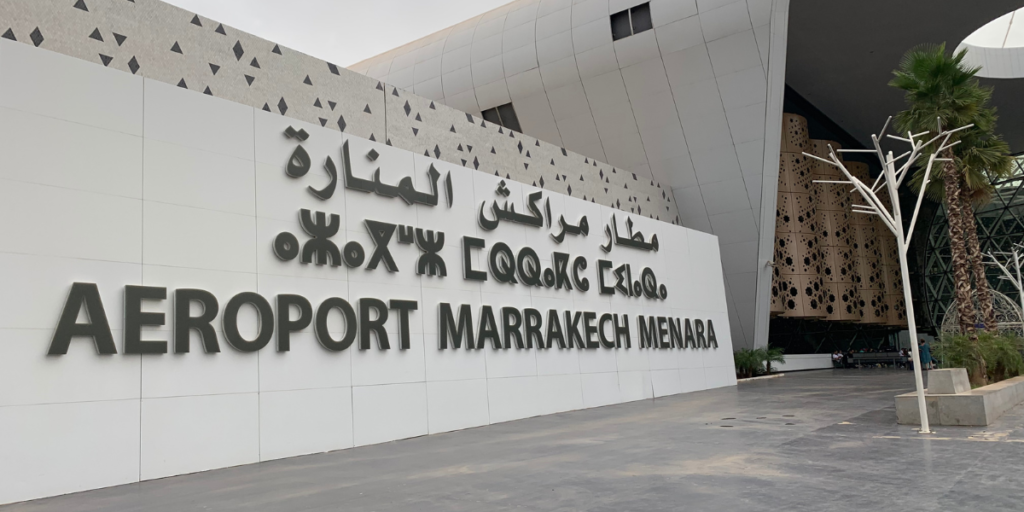 Arriving in Morocco from the USA