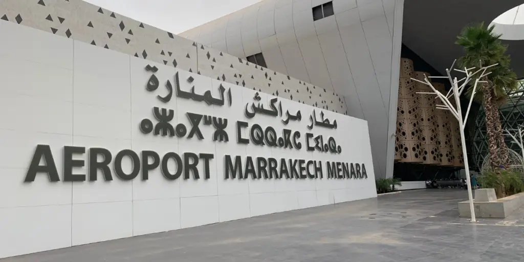 Arriving in Morocco from the USA