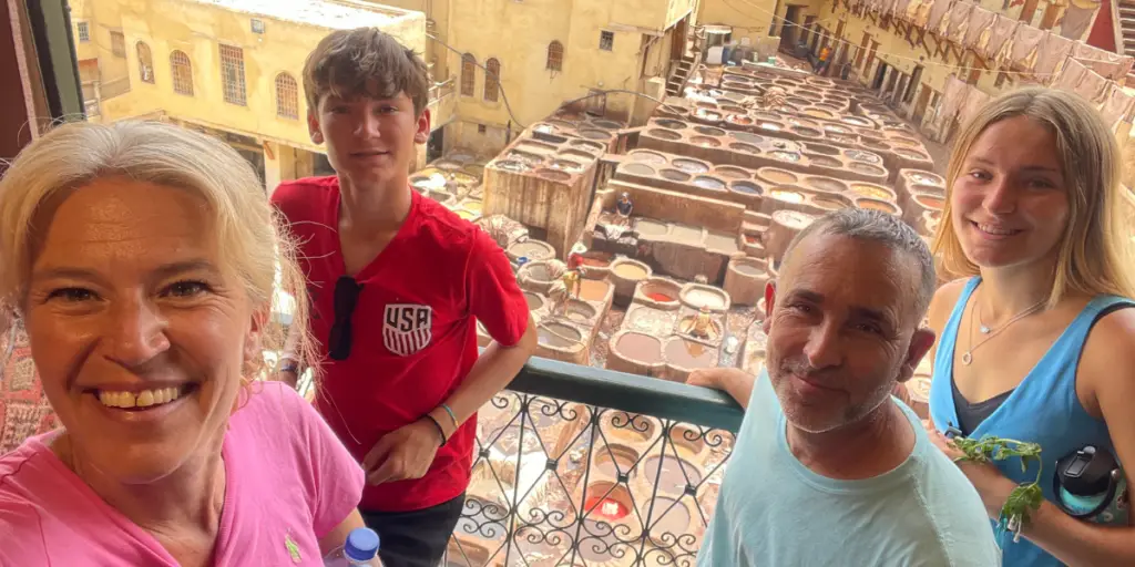 Fes medina during a Morocco tour