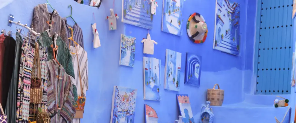 Blue streets of Chefchaouen on a Morocco vacation