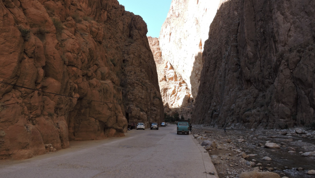 Todra Gorge on a winter private tour in Morocco